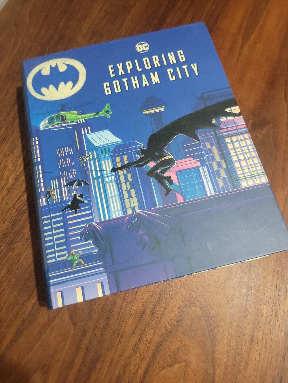 Batman Book & 500-Piece Jigsaw Puzzle EXPLORING GOTHAM CITY DC Comics OPEN BOX